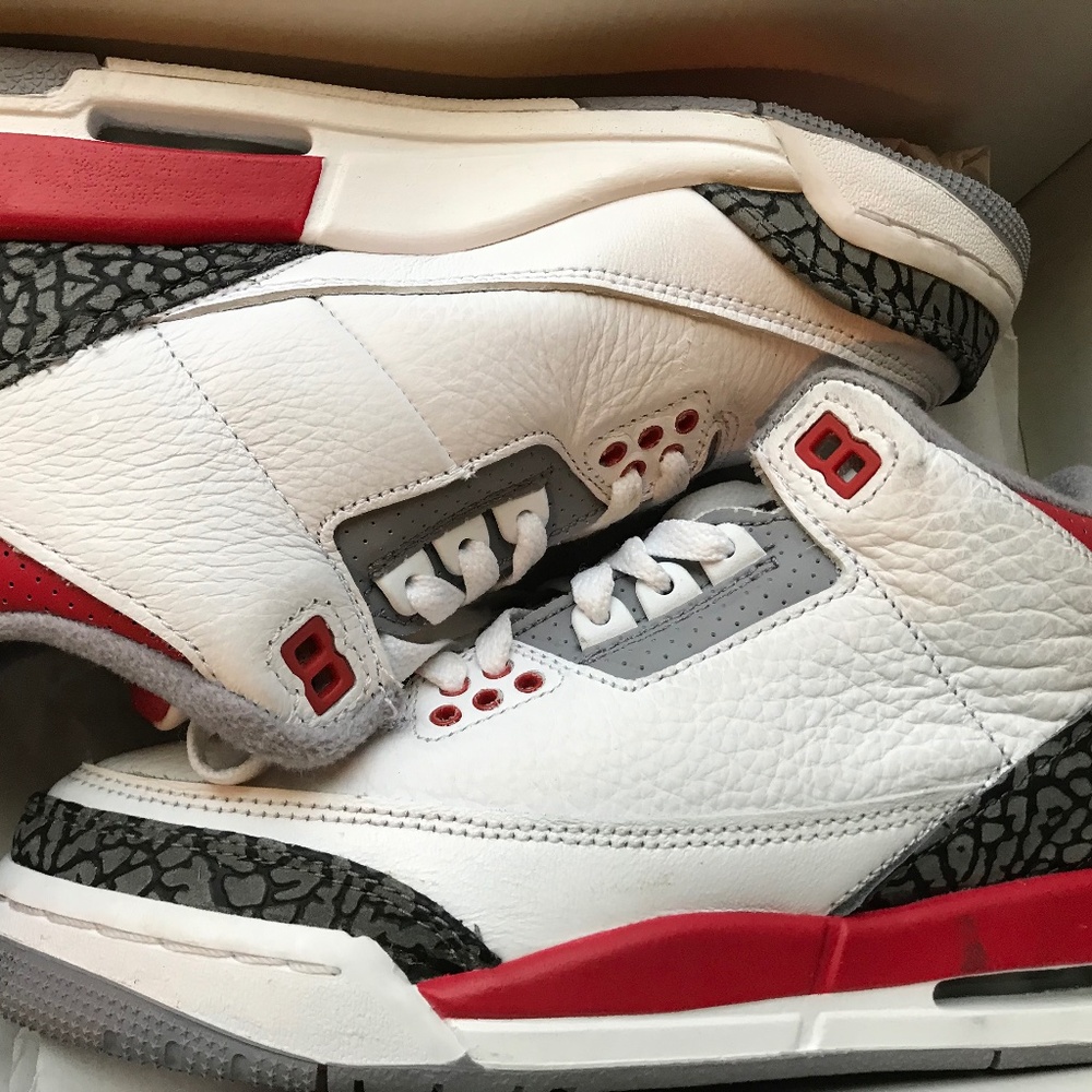 Jordan 3 Retro Fire Red (2022) (GS)